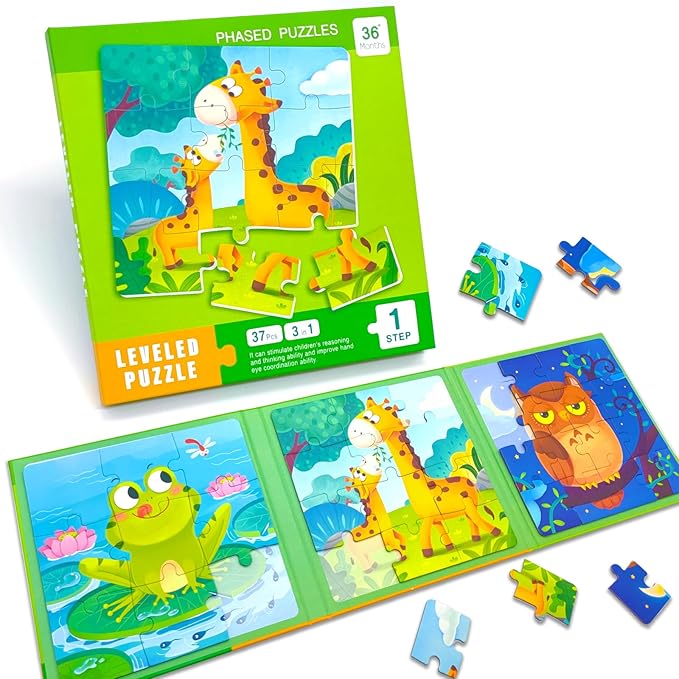 Magnetic Puzzle Book - Fosters Learning and Creativity