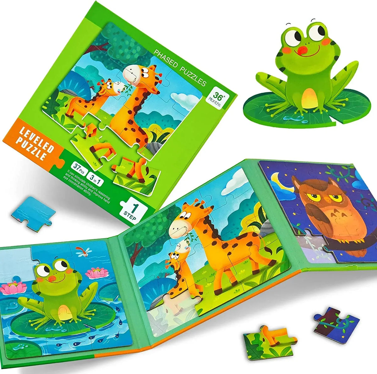 Magnetic Puzzle Book - Fosters Learning and Creativity
