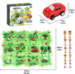 PuzzleRacer - Creative Car Playset for Kids