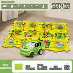 PuzzleRacer - Creative Car Playset for Kids