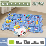 PuzzleRacer - Creative Car Playset for Kids