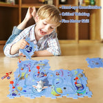 PuzzleRacer - Creative Car Playset for Kids