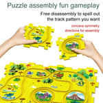 PuzzleRacer - Creative Car Playset for Kids