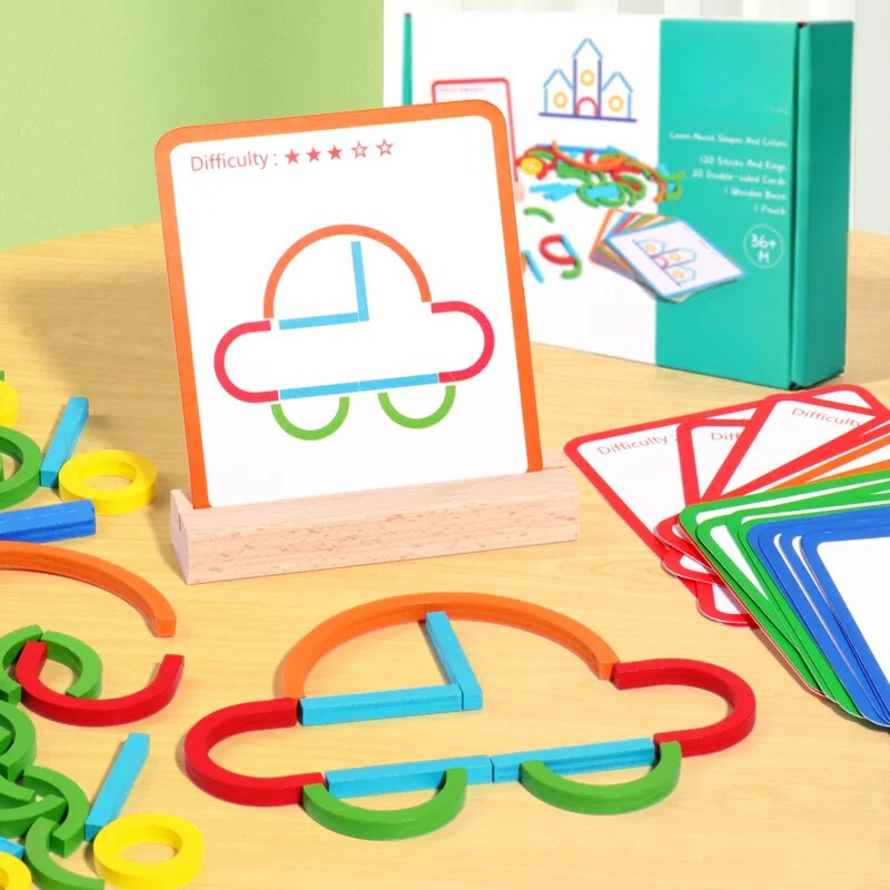 Puzzletastic - Creative Wooden Toy for Children Ages 3 and Up