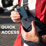 Stylish Multi-functional Chest Bag for Active Men