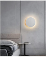 Runde Lumeo LED Wandleuchte – Dimmbar, 20/30 cm – Touch- und Sensorsteuerung