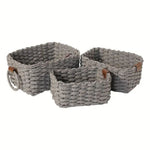 Stylish Storage Baskets – Handmade Set (3 pieces)