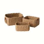 Stylish Storage Baskets – Handmade Set (3 pieces)