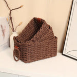 Stylish Storage Baskets – Handmade Set (3 pieces)