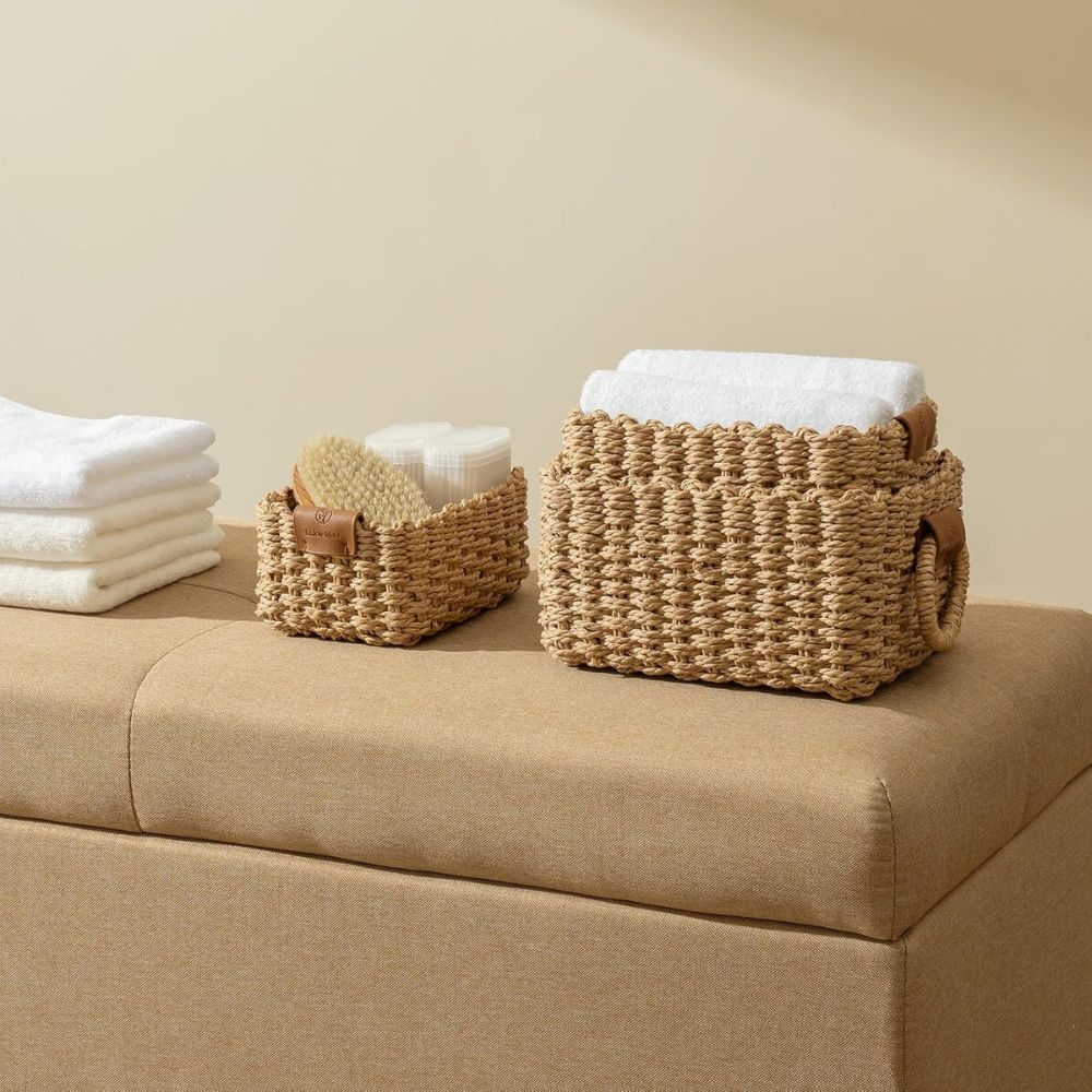 Stylish Storage Baskets – Handmade Set (3 pieces)