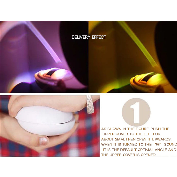 Dreamy Rainbow Projection Lamp