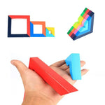 Colorful Wooden Rainbow Stacking Toy for Creative Children