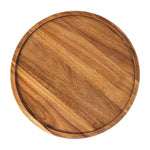 Elegant Wooden Tray – Round Serving Dish for Any Occasion
