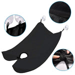 Practical shaving towel with strong suction cup attachment