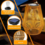 Wetterfeste Solarleuchte | Warmes LED-Licht mit Automatik