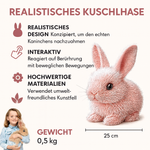 Lebensechtes Kuscheltier Kaninchen für Spaß und Freude