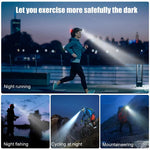 Rechargeable LED Headlamp – Durable, Waterproof, and Powerful