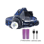 Rechargeable LED Headlamp – Durable, Waterproof, and Powerful