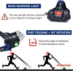 Rechargeable LED Headlamp – Durable, Waterproof, and Powerful