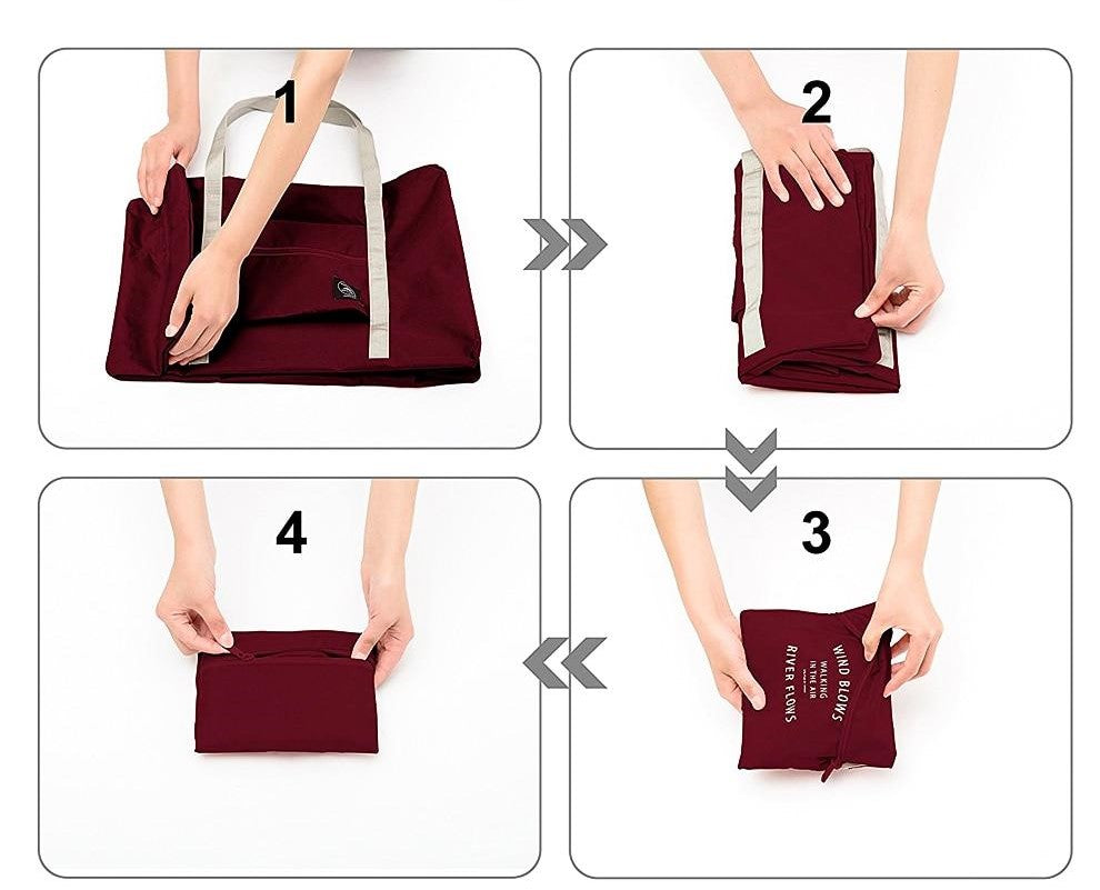 Faltbare Reisetasche TravelMate – Leicht und Wasserabweisend
