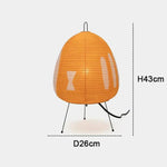 Elegante Reispapierlampe | Japanische Tischlampe für Gemütlichkeit