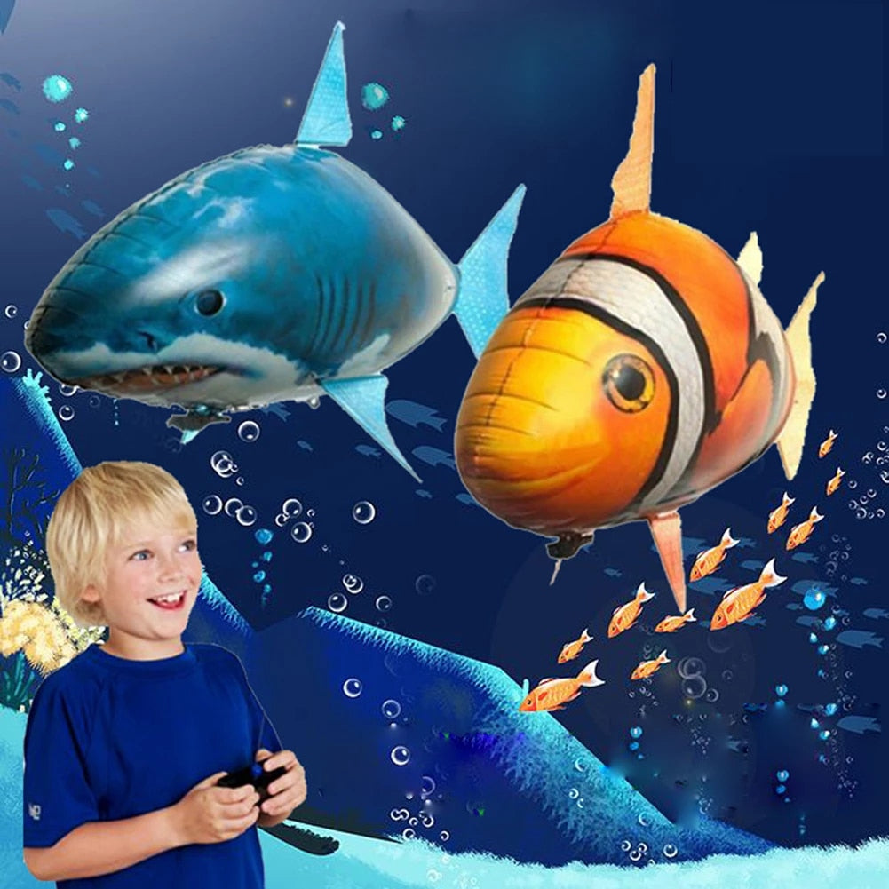 Schwimmender Haifisch | Wasserabenteuer für Zuhause