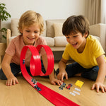 Abenteuerliches Rennbahn Set für kreative Kinder