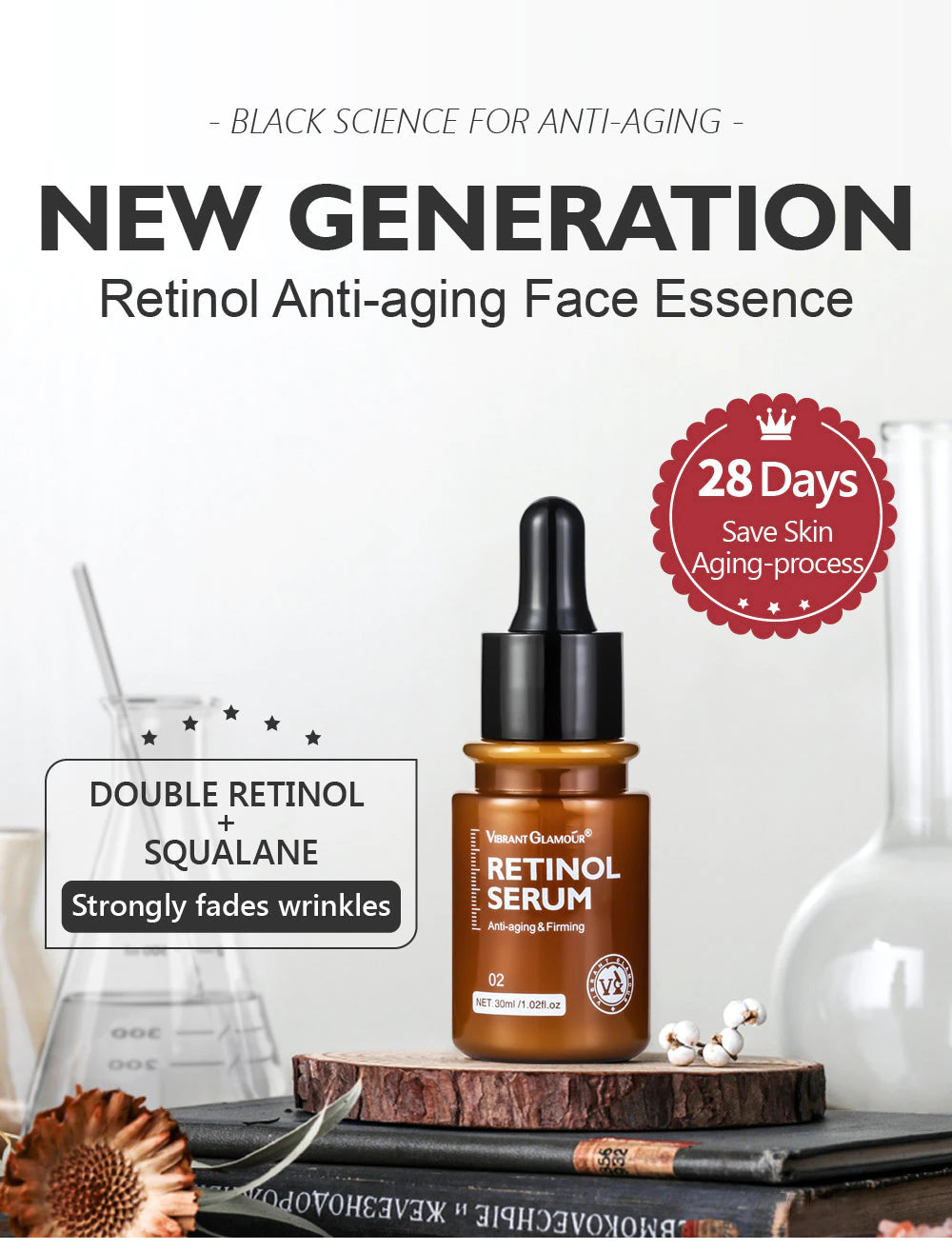 Revitalisierendes Serum für strahlende Haut