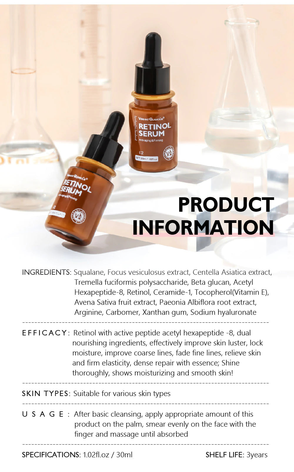 Revitalisierendes Serum für strahlende Haut