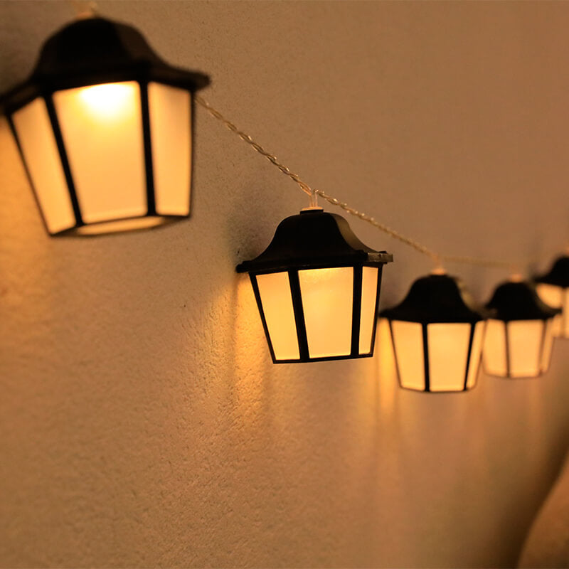 Stimmungsvolle Lichterkette im Vintage-Stil für Ihr Zuhause