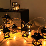 Stimmungsvolle Lichterkette im Vintage-Stil für Ihr Zuhause