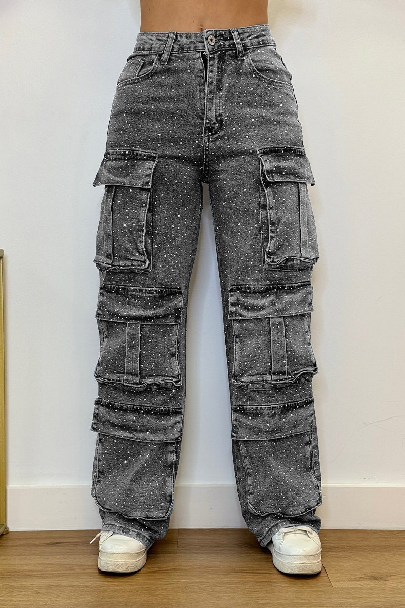 Stylische Cargo-Jeans – Bequemer Look für jeden Tag