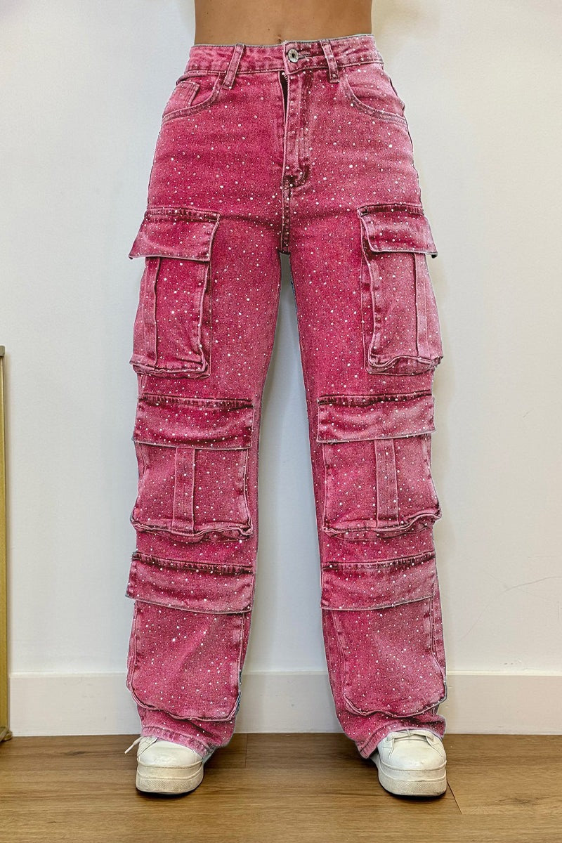 Stylische Cargo-Jeans – Bequemer Look für jeden Tag