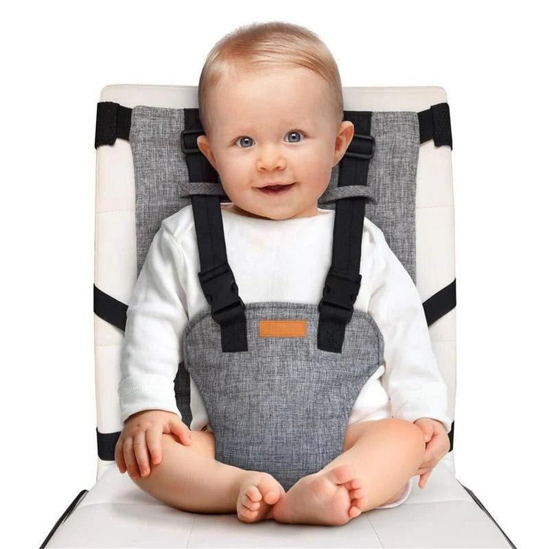 Safe and Portable High Chair for On-the-Go