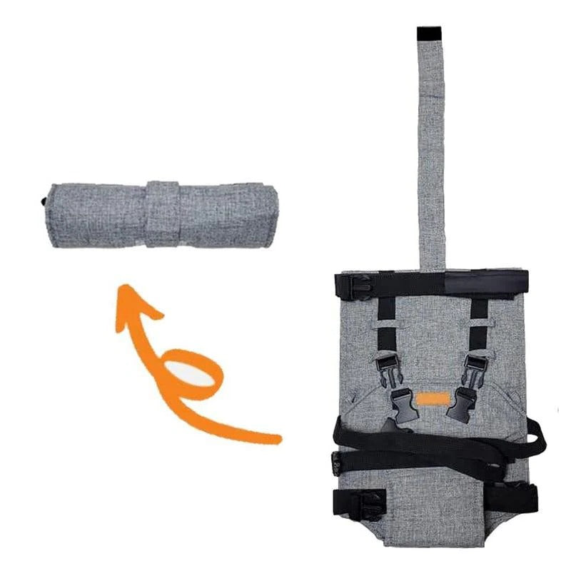 Safe and Portable High Chair for On-the-Go