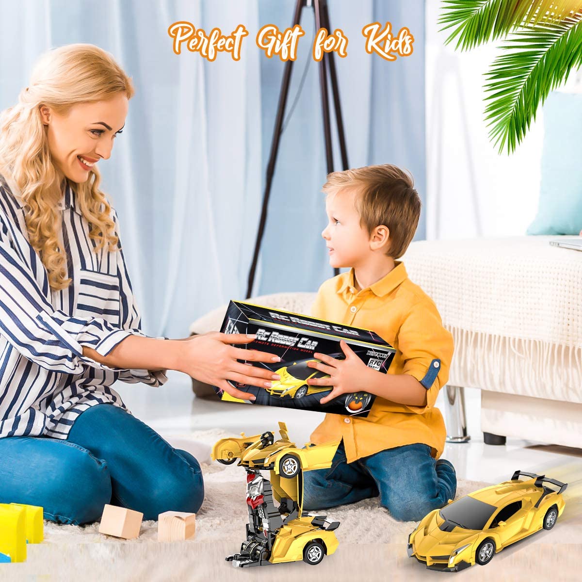 Verwandlungsfähiges RC-Fahrzeug | Fernsteuerung | Spielspaß für Kinder