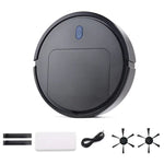 Smart robotic vacuum cleaner with 3-in-1 functionality