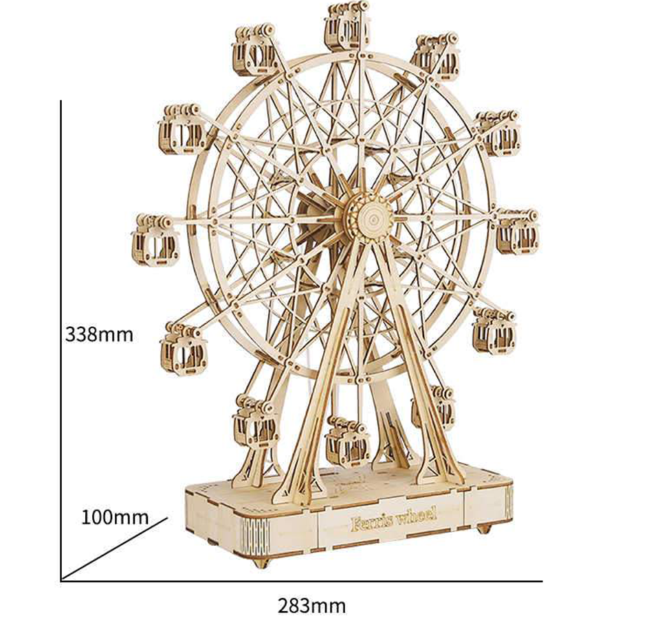 Mechanische Musikdose - Riesenrad
