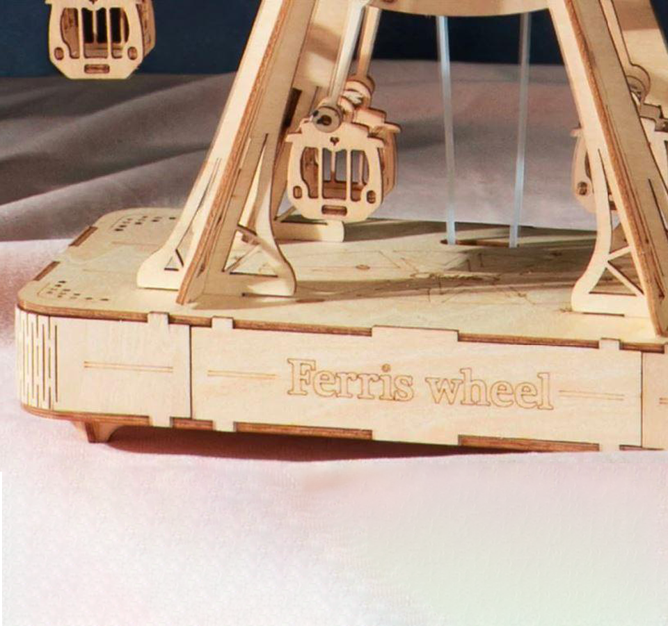 Mechanische Musikdose - Riesenrad