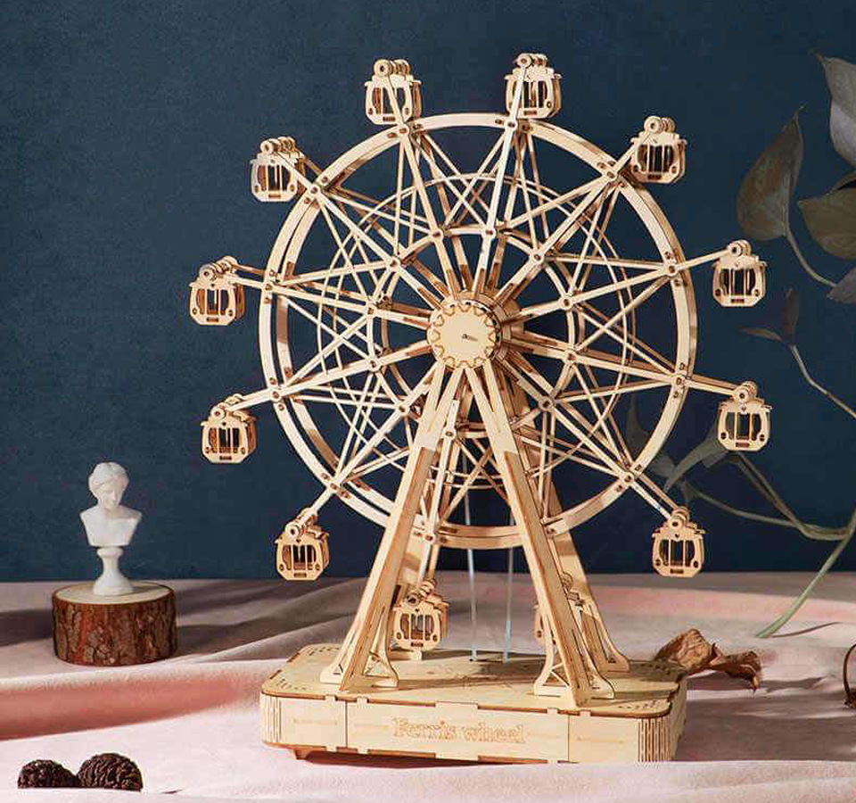 Mechanische Musikdose - Riesenrad