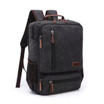 Stylish Canvas Backpack for Laptops - Perfect for On the Go