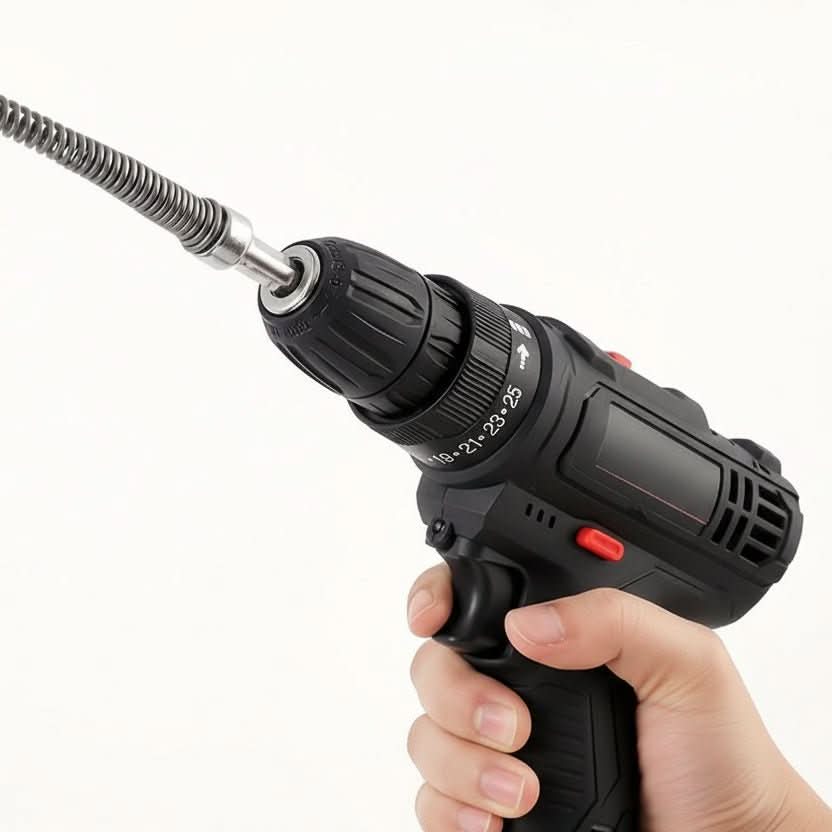 Effizienter Abflussreiniger mit motorisiertem Spiralsystem