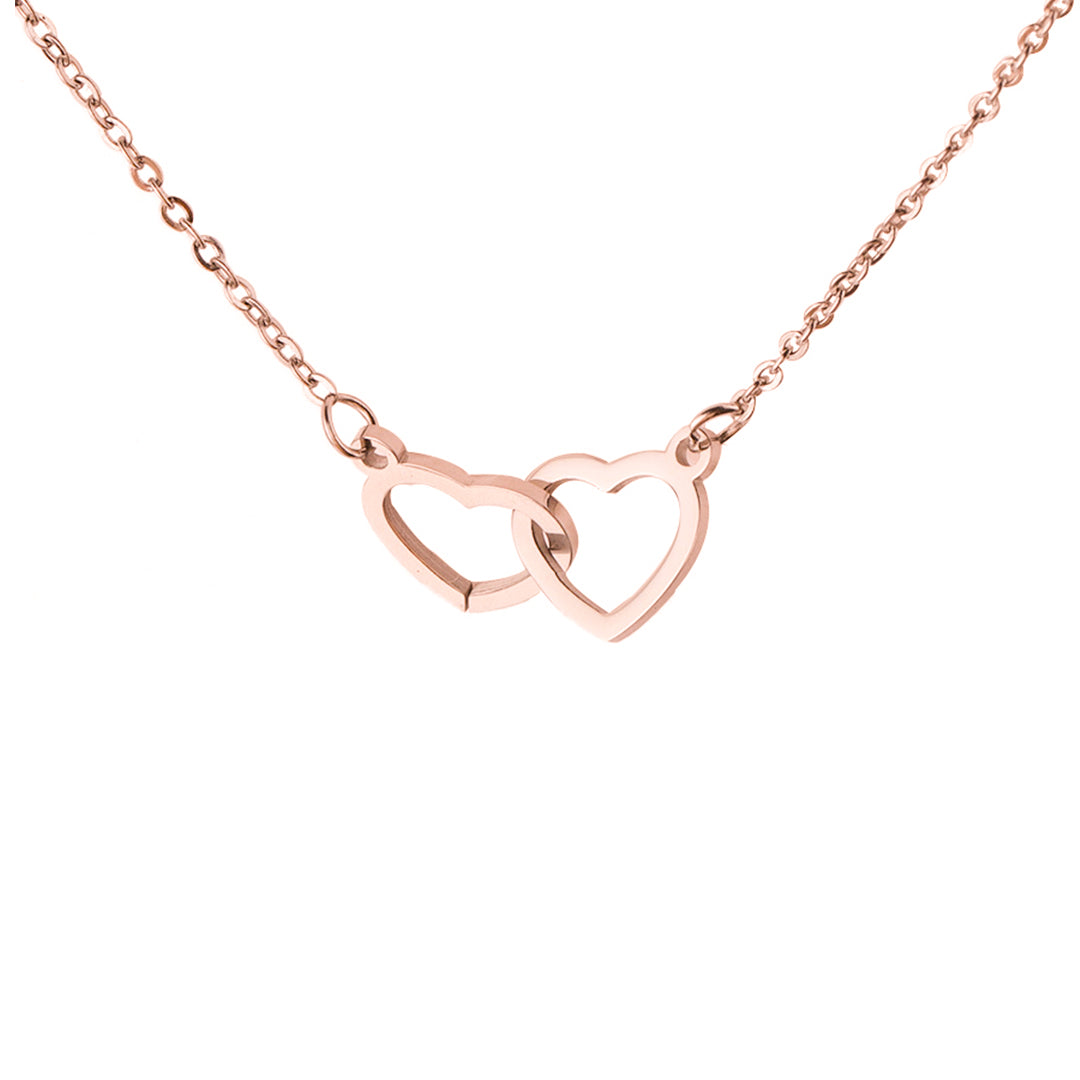 Geschenkset mit Rose und Herzanhänger – Ewige Rose mit verstecktem Liebe-Anhänger