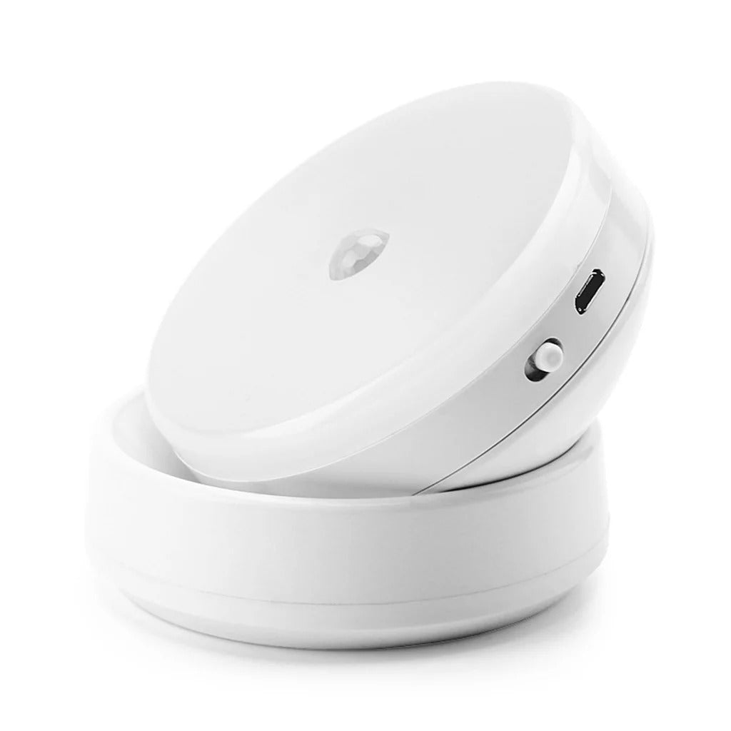 Magnetische LED Nachtlampe mit Bewegungsmelder – USB-C Aufladbar