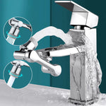 FlexiJet Faucet Attachment | 1080° Rotation for Effortless Cleaning