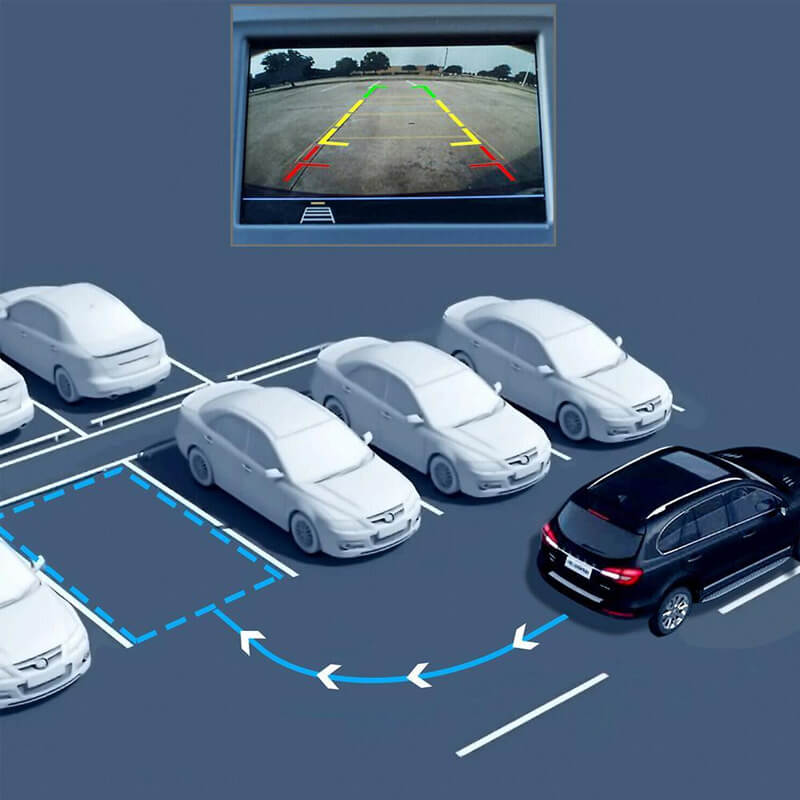 Kabellose Rückfahrkamera mit HD Nachtsicht und App-Anbindung
