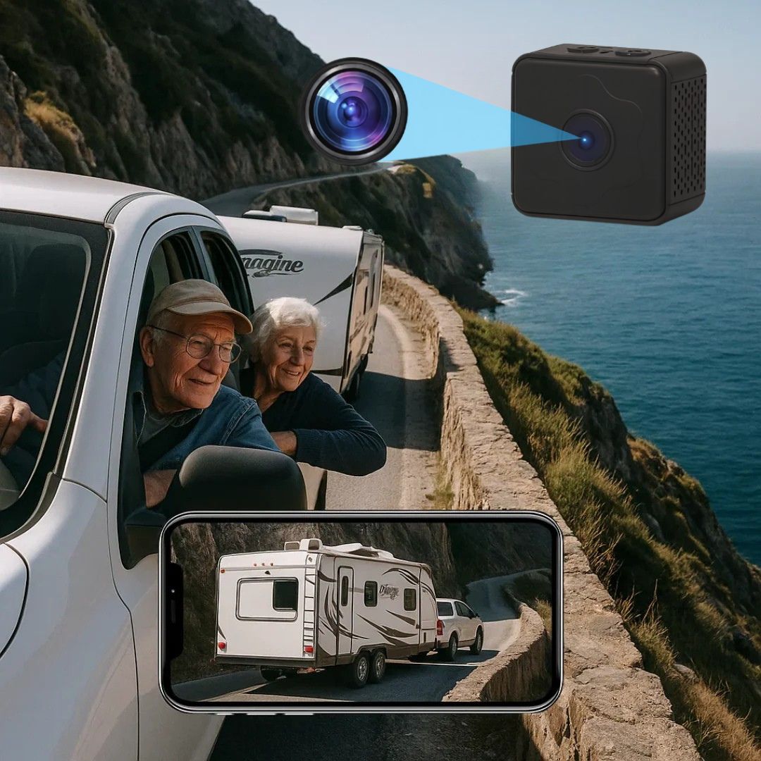 Rückfahrkamera mit Magnetbefestigung | Nachtsichtfunktion | FlexiView