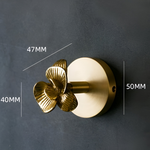 Wandhaken mit Tiermotiv in edlem Gold