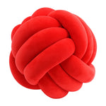Samt Kissen mit Knoten