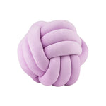 Samt Kissen mit Knoten